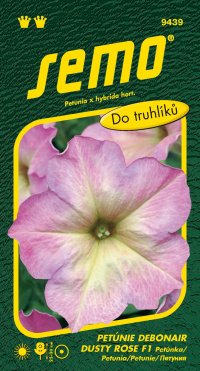 Semo Petunie mnohokvětá - Debonair Dusty Rose F1 13p - VÝPRODEJ