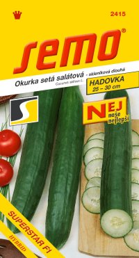 Semo Okurka salátová do skleníku - Superstar F1 dl 10s - série Nej - VÝPRODEJ
