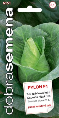 Dobrá semena Zelí hlávkové letní špičaté - Pylon F1 40s - VÝPRODEJ