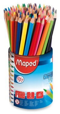 Pastelky Maped Color'Peps 72 kusů (6 x 12 barev) v dóze - VÝPRODEJ