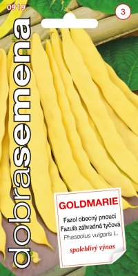 Dobrá semena Fazol tyčkový - Goldmarie 7g - VÝPRODEJ