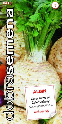 Dobrá semena Celer bulvový - Albin 0,4g - VÝPRODEJ