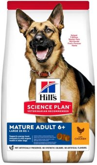 Hill's Science Plan Canine Mature 6+ Large Breed Chicken 18 kg - VÝPRODEJ
