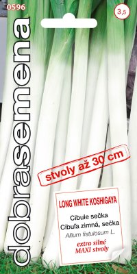 Dobrá semena Cibule sečka - Long White Koshigaya "pórková" 2g - VÝPRODEJ