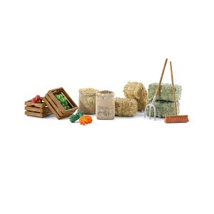 SCHLEICH Farm World® 42105 Sada pro krmení zvířátek - VÝPRODEJ