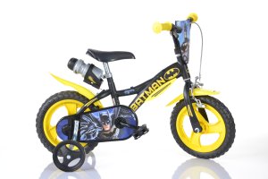 Dino Bikes Dětské kolo 12"" 612L-BT- Batman - VÝPRODEJ