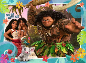 RAVENSBURGER Puzzle Disney: Odvážná Vaiana XXL 100 dílků - VÝPRODEJ