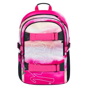 BAAGL Školní batoh Skate Pink Stripes - VÝPRODEJ