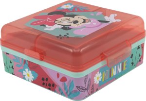 STOR Čtvercový Multi Box na svačinu Minnie Mouse - VÝPRODEJ