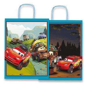 Dárková taška Cars různé rozměry 160 x 80 x 210 mm - VÝPRODEJ