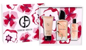 Sì Intense (2023) - EDP (plnitelná) 100 ml + tělové mléko 50 ml + EDP 15 ml - VÝPRODEJ
