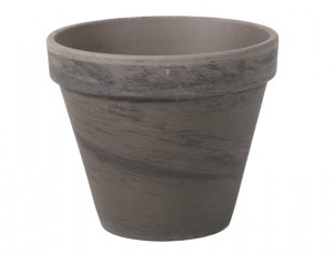 Květník KLASIK BASALT keramický d20/22x20cm - VÝPRODEJ