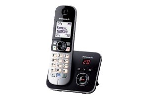 Panasonic KX-TG6821FXB, bezdrát. telefon, záznamník - VÝPRODEJ