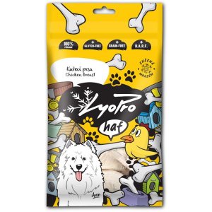 LyoPro Dog Kuřecí prsa 50 g - VÝPRODEJ