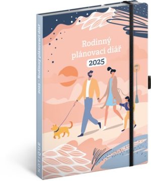 Rodinný diář - pomocník všech rodičů 2025 - VÝPRODEJ