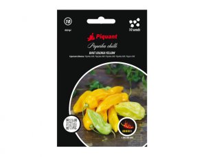 Paprička chilli BHUT JOLOKIA YELLOW - VÝPRODEJ