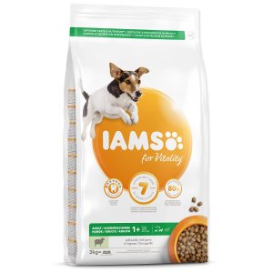 Krmivo IAMS Dog Adult Small & Medium Lamb 3kg - VÝPRODEJ