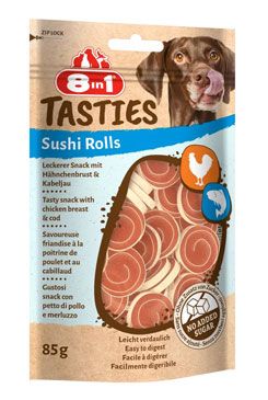 Pochoutka 8in1 Tasties Sushi Rolls 85g - VÝPRODEJ