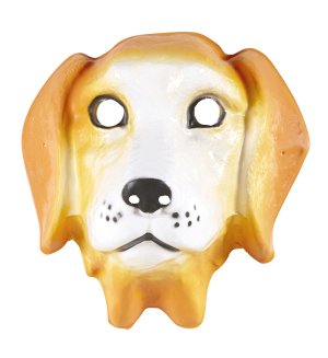 Maska plastová pes - VÝPRODEJ