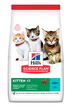Hill's Fel. Dry SP Kitten Tuna 1,5kg - VÝPRODEJ