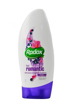 Radox sprchový gel dámský Feel Romantic krémový 250ml - VÝPRODEJ