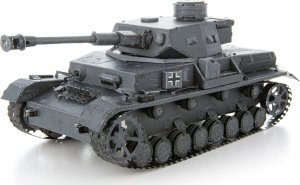 METAL EARTH 3D puzzle Premium Series: Tank Panzer IV - VÝPRODEJ