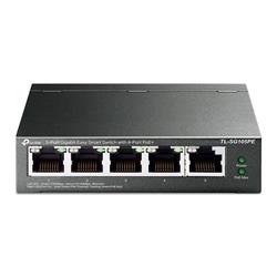 TP-LINK "5-Port Gigabit Easy Smart Switch with 4-Port PoE+, 4× Gigabit PoE+ Ports, 1× Gigabit Non-PoE Ports" - VÝPRODEJ