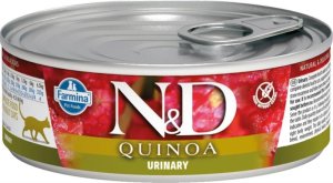 N&D CAT QUINOA Adult Urinary Duck & Cranberry 80g - VÝPRODEJ
