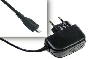 Nabíječka Aligator Micro USB, 1A, 5V, pro všechny smartphony řady Sxxxx, originální - VÝPRODEJ