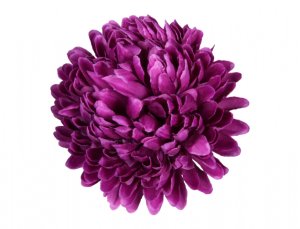 Chryzantéma KVĚT umělá fialová 13cm - VÝPRODEJ