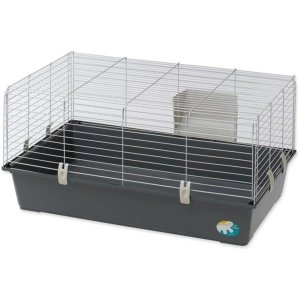 Klec králík 100 Rabbit -šedá, bez výbavy Ferplast 95 x 57 x 46 cm - VÝPRODEJ