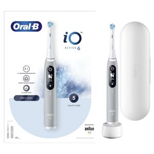 Oral-B iO Series 6 Grey Opal elektrický zubní kartáček - VÝPRODEJ