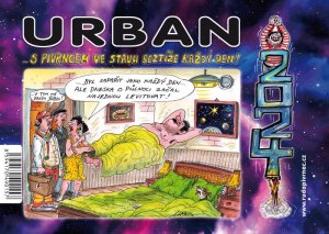 Kalendář Urban 2024 - S Pivrncem ve stavu beztíže každý den! - VÝPRODEJ