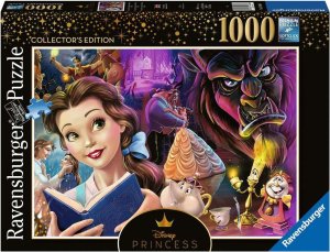 RAVENSBURGER Puzzle Disney hrdinky č.2: Kráska a zvíře 1000 dílků - VÝPRODEJ
