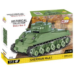 II WW Sherman M4A1, 1:48, 312 k - VÝPRODEJ