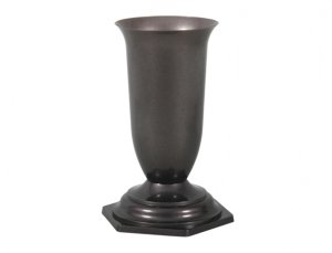 Váza hřbitovní MEWEA plastová d15x30cm - VÝPRODEJ