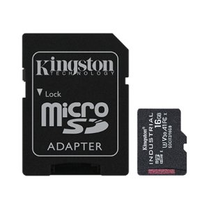 Kingston Industrial/micro SDHC/16GB/UHS-I U3 / Class 10/+ Adaptér - VÝPRODEJ