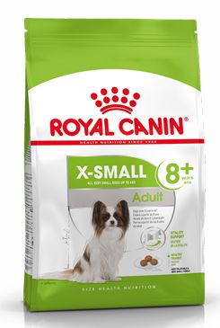 Royal Canin  X-Small Adult 8+  500g - VÝPRODEJ