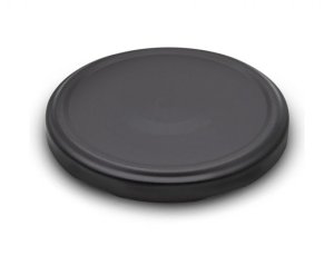 Víčko ¤82mm Twist 10ks ČERNÁ matná - VÝPRODEJ