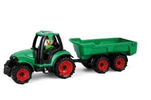 Auto Truckies traktor s vlečkou v krabici - VÝPRODEJ