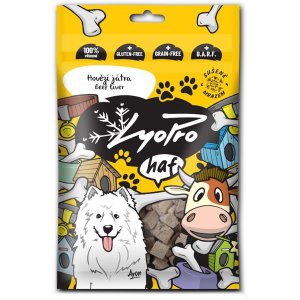 LyoPro Dog Hovězí játra 50 g - VÝPRODEJ