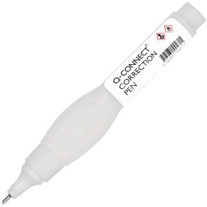 Korekční pero Q-Connect, kovový hrot, 8 ml - VÝPRODEJ