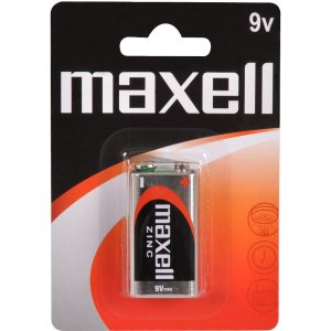 MAXELL 6F22 1BP 9V Zn - VÝPRODEJ