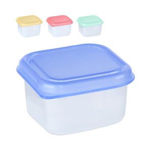 Box na potraviny MINI 6x6x4cm 100ml FRESHBOX - mix variant či barev - VÝPRODEJ