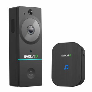 EVOLVEO Ringo RELAY - WiFi videozvonek s otevíráním brány + zvonek do zásuvky - VÝPRODEJ