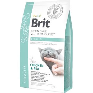 Brit Veterinary Diets Cat Struvite 2 kg - VÝPRODEJ