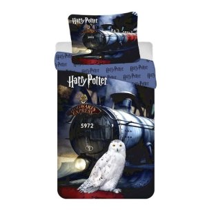 JERRY FABRICS Povlečení Harry Potter HP 111 Bavlna, 140/200, 70/90 cm - VÝPRODEJ