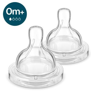 Philips AVENT Dudlík na láhev Anti-colic novorozenecký průtok 0m+, 2 ks - VÝPRODEJ