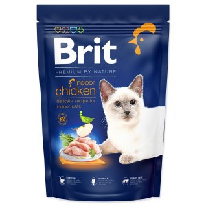 Krmivo Brit Premium by Nature Cat Indoor Chicken 1,5kg - VÝPRODEJ