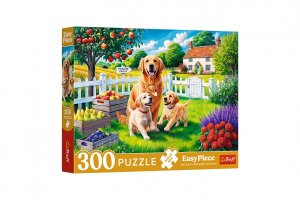 TREFL Puzzle EasyPiece: Psi na venkově 300 dílků - VÝPRODEJ